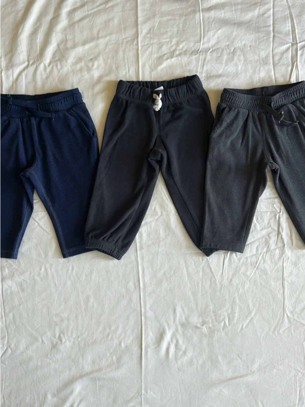 Carter's Blue and Gray bodysuit and sweatpants bundle